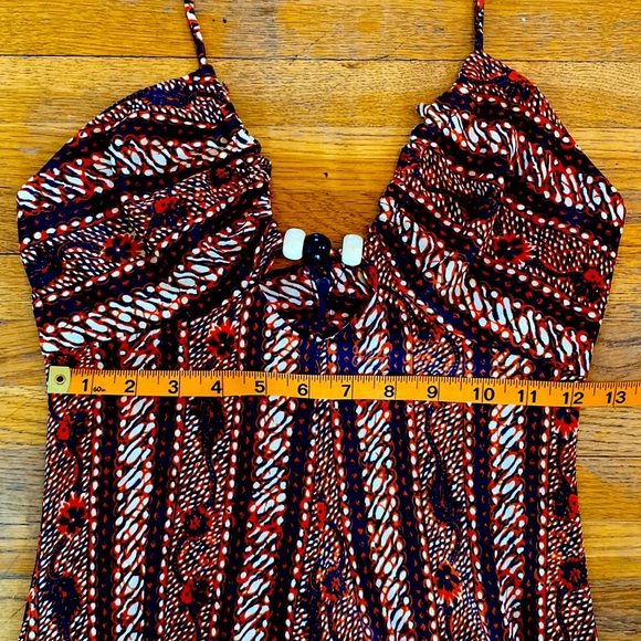 Vintage 70’s Halter Maxi Dress - Picture 6 of 7